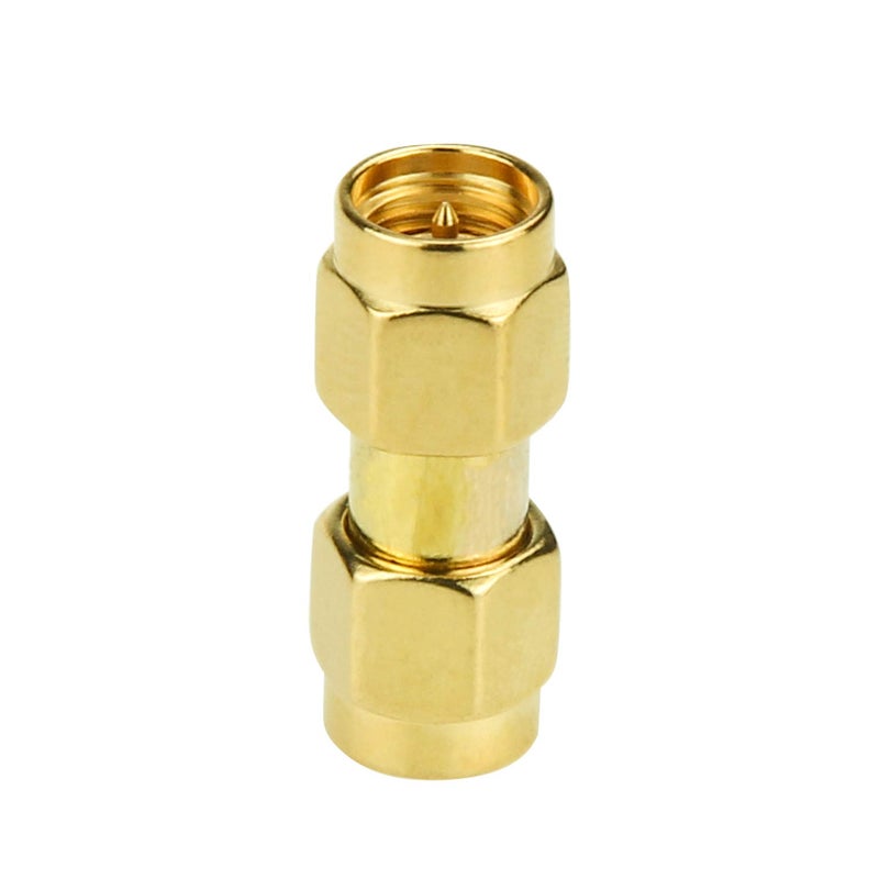 RFAdapter SMA Male to SMA Male Adapter, 2 Pack SMA Coupler Pin Plug Connector for Antenna, Radio, WiFi - Image 5